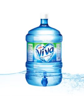 Nước tinh khiết Lavie viva bình vòi/úp 18.5L